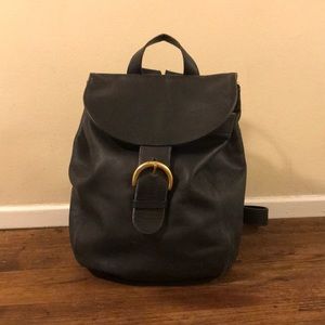Vintage Coach Leather Backpack